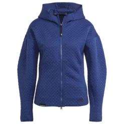 Adidas Hoodie Z.N.E. Full Zip - Blau Damen
