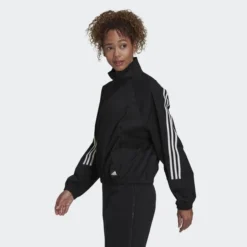 Adidas Trainingsshirt Sportswear Future Icons Woven - Schwarz/Weiß Damen -Tentree shop 06900c8efa5f