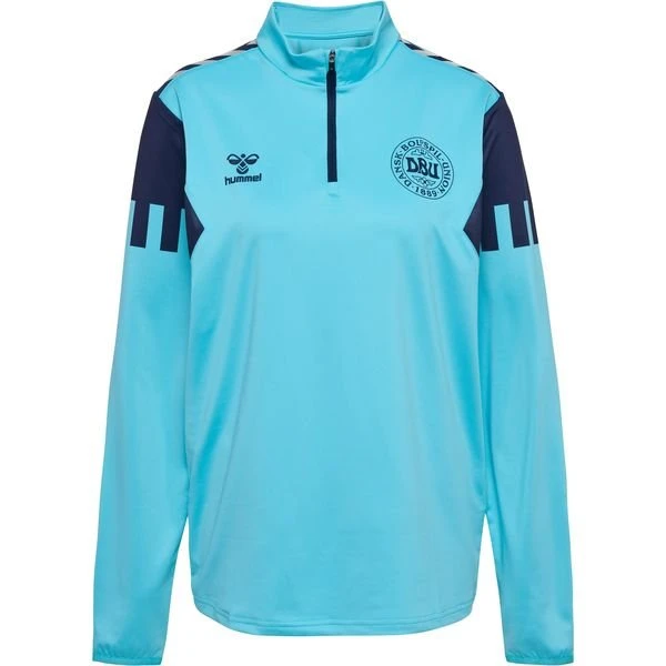 Hummel Dänemark Trainingsshirt Pro Half Zip - Blau/Navy Damen 1 Hummel Dänemark Trainingsshirt Pro Half Zip - Blau/Navy Damen