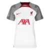 Nike Liverpool Training T-Shirt Dri-FIT Strike - Weiß/Smoke Grau/Rot Damen