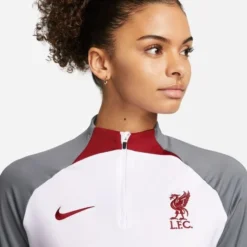Nike Liverpool Trainingsshirt Dri-FIT Strike Drill - Weiß/Smoke Grau/Rot Damen -Tentree shop 0df421c722f1