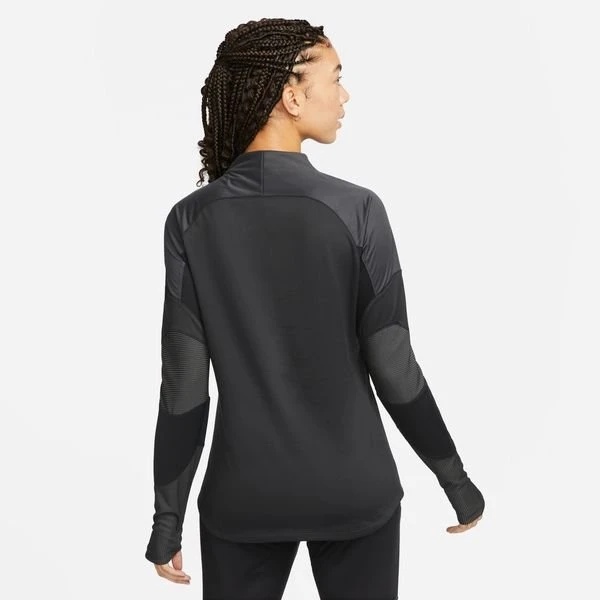 Nike Trainingsshirt Therma-FIT Strike Drill Winter Warrior - Schwarz/Dark Smoke Grau/Weiß Damen 3 Nike Trainingsshirt Therma-FIT Strike Drill Winter Warrior - Schwarz/Dark Smoke Grau/Weiß Damen – Bild 3