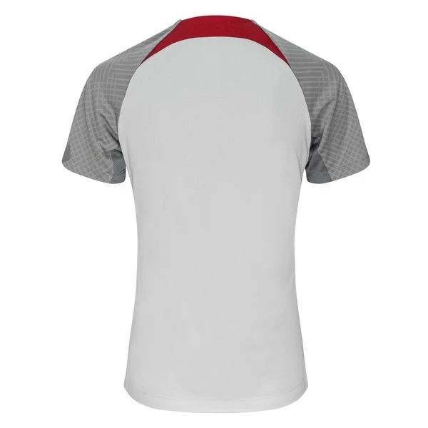 Nike Liverpool Training T-Shirt Dri-FIT Strike - Grau/Smoke Grau/Rot Damen 2 Nike Liverpool Training T-Shirt Dri-FIT Strike - Grau/Smoke Grau/Rot Damen – Bild 2