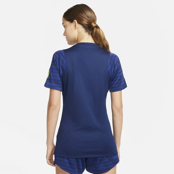 Nike Trikot Dri-FIT Strike 21 - Blau/Navy/Neon Damen 2 Nike Trikot Dri-FIT Strike 21 - Blau/Navy/Neon Damen – Bild 2