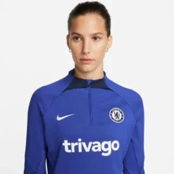 Nike Chelsea Trainingsshirt Dri-FIT Strike Drill - Blau/Navy/Weiß Damen -Tentree shop 1a3717d359e3