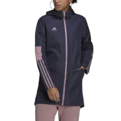Adidas Jacke Tiro Parka - Navy/Magic Mauve Damen
