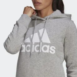 Adidas Originals Adidas Hoodie Loungewear Fleece - Grau/Weiß Damen -Tentree shop 1eaa15153c63