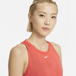 Nike Tank Top Dri-FIT One - Orange/Weiß Damen -Tentree shop 216d922fd70f