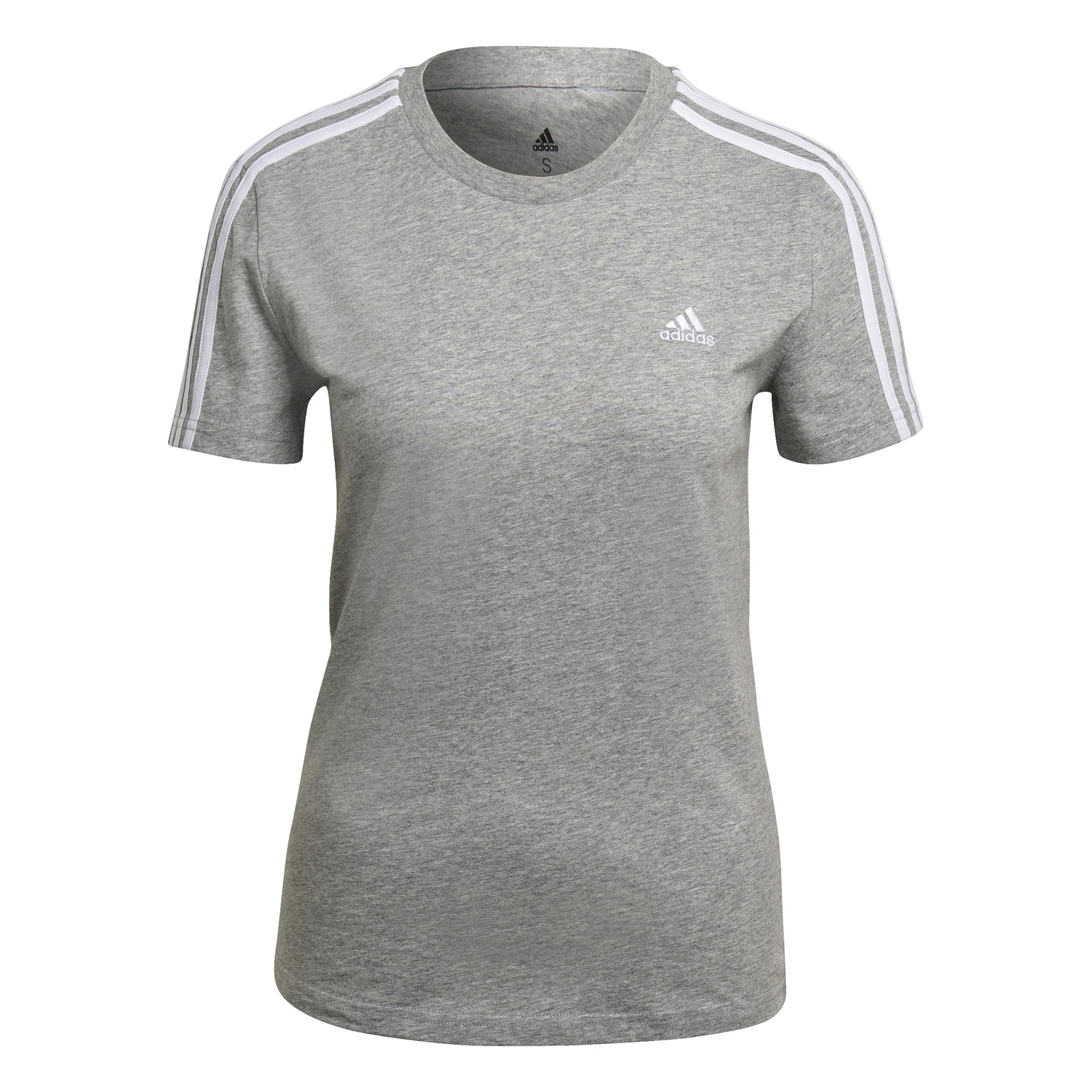 ADIDAS W 3 Stripes Tee Damen T-Shirt 2 ADIDAS W 3 Stripes Tee Damen T-Shirt – Bild 2