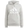 Adidas Originals Adidas Hoodie Loungewear Fleece - Grau/Weiß Damen