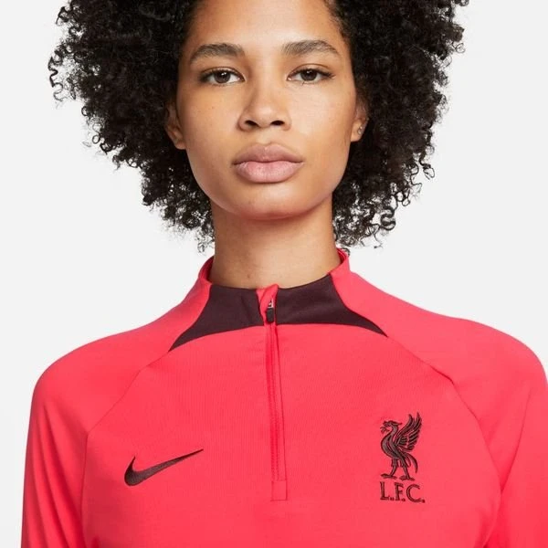 Nike Liverpool Trainingsshirt Dri-FIT Strike Drill - Rot/Burgund Damen 3 Nike Liverpool Trainingsshirt Dri-FIT Strike Drill - Rot/Burgund Damen – Bild 3
