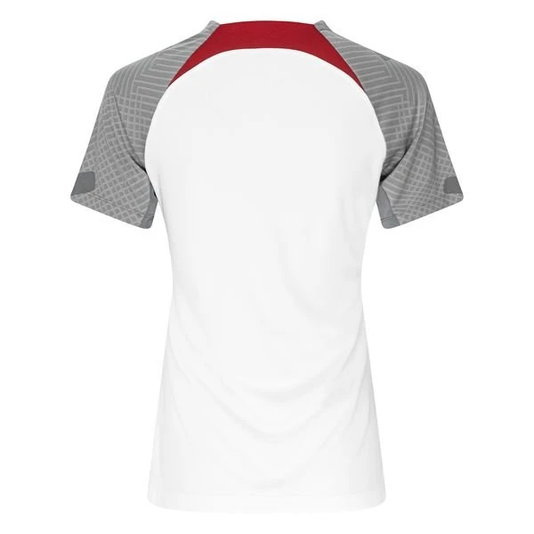 Nike Liverpool Training T-Shirt Dri-FIT Strike - Weiß/Smoke Grau/Rot Damen 2 Nike Liverpool Training T-Shirt Dri-FIT Strike - Weiß/Smoke Grau/Rot Damen – Bild 2