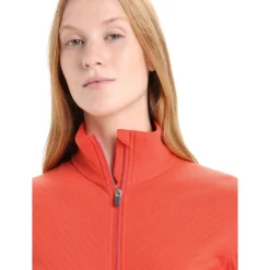 Icebreaker W Descender LS Zip Damen Merinoshirt -Tentree shop 324111 15 1 pic6