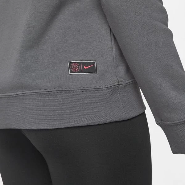 Nike Paris Saint-Germain Hoodie NSW Essential - Grau/Schwarz Damen 5 Nike Paris Saint-Germain Hoodie NSW Essential - Grau/Schwarz Damen – Bild 5