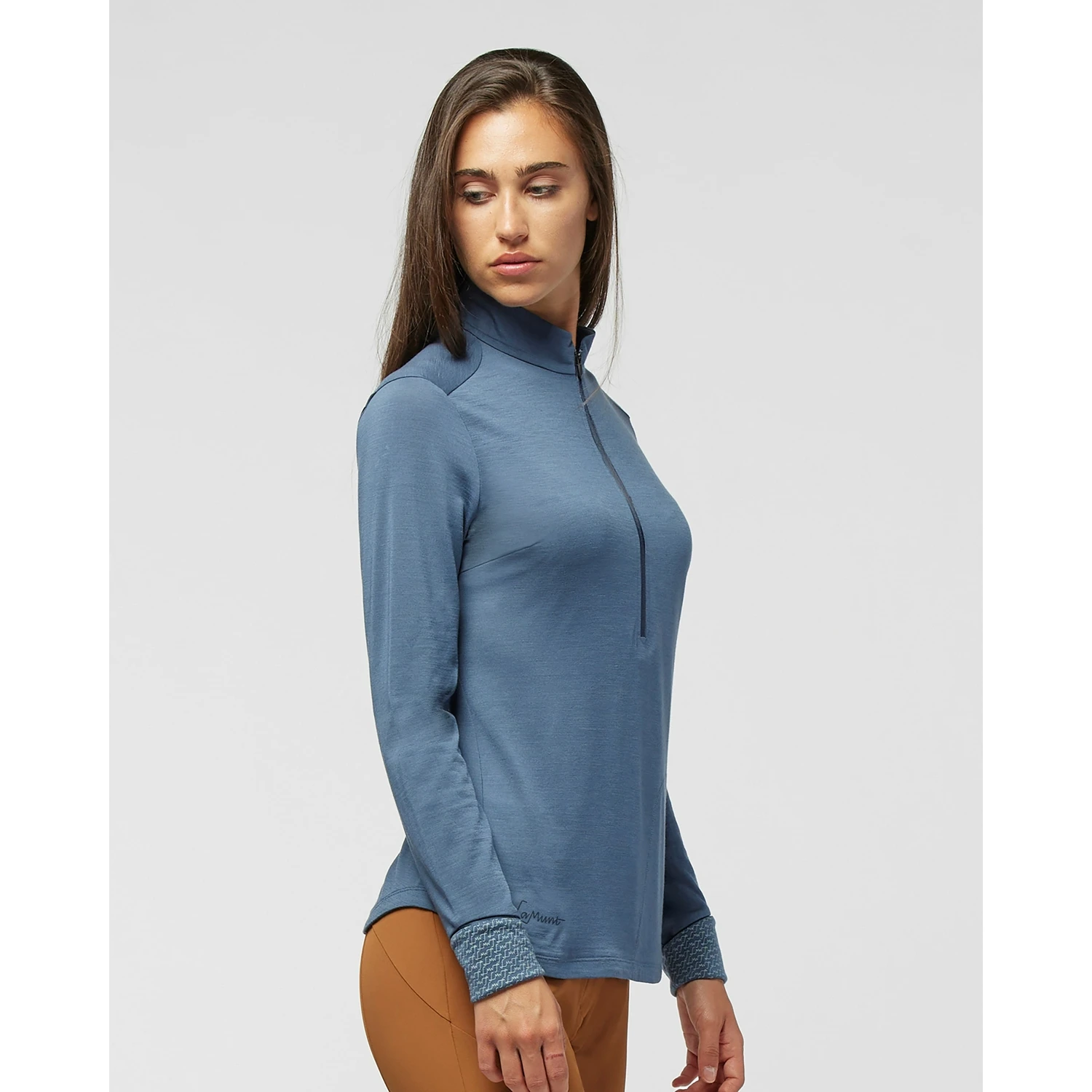 ALEXANDRA LONG SLEEVE ZIP TEE Damen Longsleeve 4 ALEXANDRA LONG SLEEVE ZIP TEE Damen Longsleeve – Bild 4