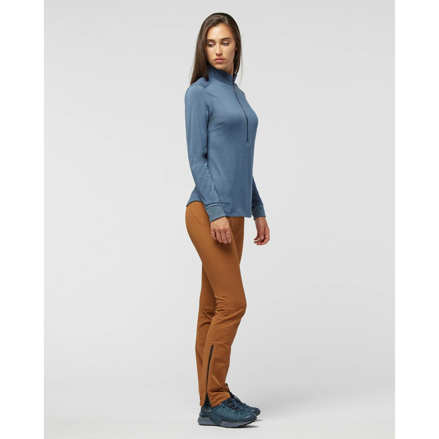 ALEXANDRA LONG SLEEVE ZIP TEE Damen Longsleeve 7 ALEXANDRA LONG SLEEVE ZIP TEE Damen Longsleeve – Bild 7