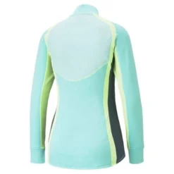 PUMA Trainingsshirt IndividualBlaze 1/4 Reißverschluss - Electric Peppermint/Fast Yellow Damen -Tentree shop 34973e81030b