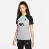 Nike Liverpool Training T-Shirt Dri-FIT Strike - Grau/Poison Green/Schwarz Damen