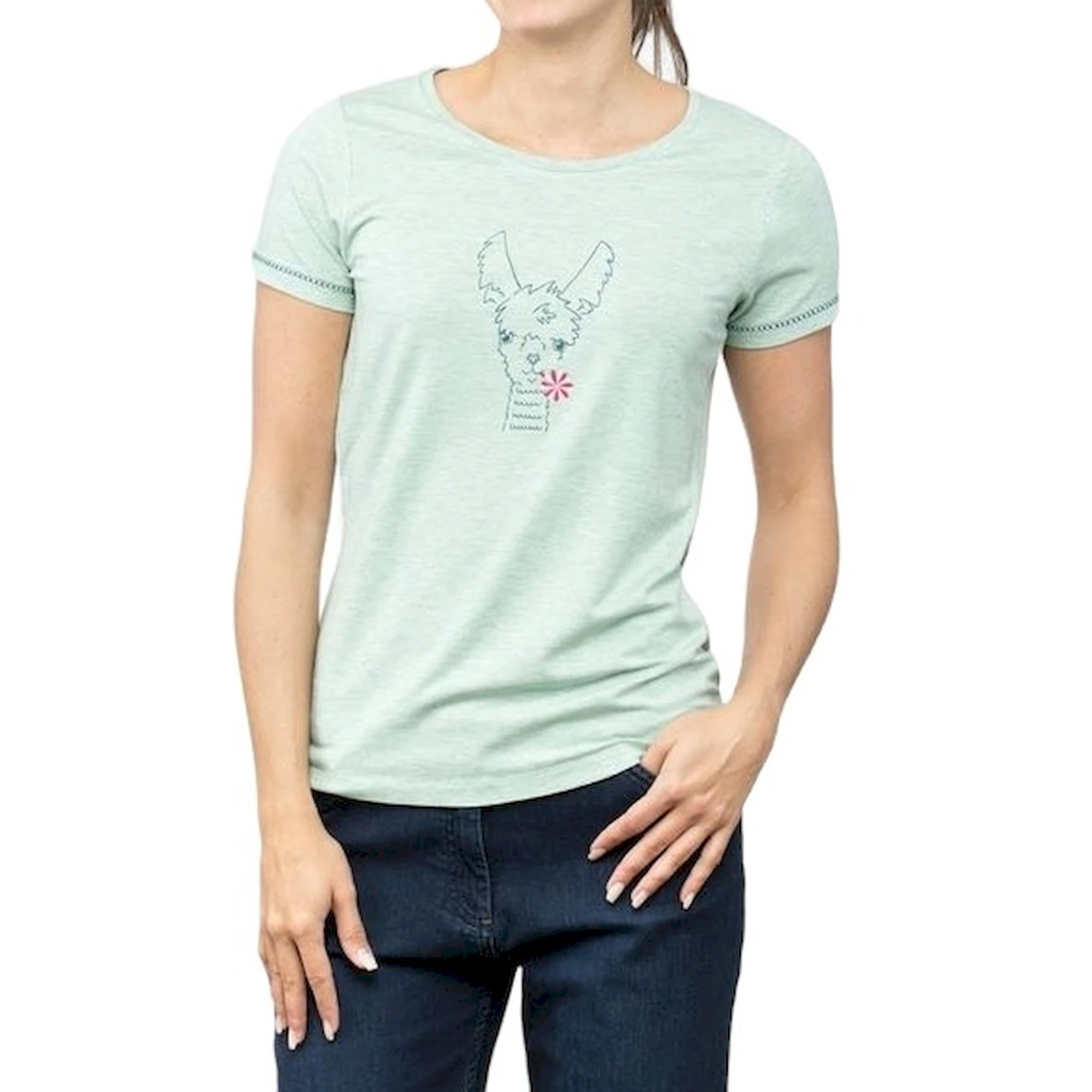 Chillaz Saile Happy Alpaca Damen T-Shirt 1 Chillaz Saile Happy Alpaca Damen T-Shirt