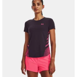 Under Armour Iso-Chill Laser Tee II-PPL Damen T-Shirt
