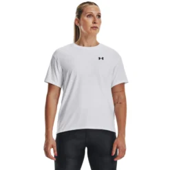 Under Armour Esential Cttn Stretch Tee Damen T-Shirt -Tentree shop 370258 10 0 pic5