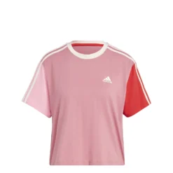 ADIDAS W 3 Stripes Crop Top Damen T-Shirt