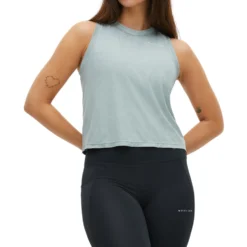 Röhnisch Rib Cropped Singlet Damen Tank Top