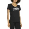 W NK Dir-Fit Tee Nike Script Damen T-Shirt