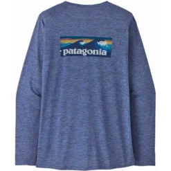 Patagonia W's L/S Cap Cool Daily Graphic Shirt Waters Damen Longsleeve