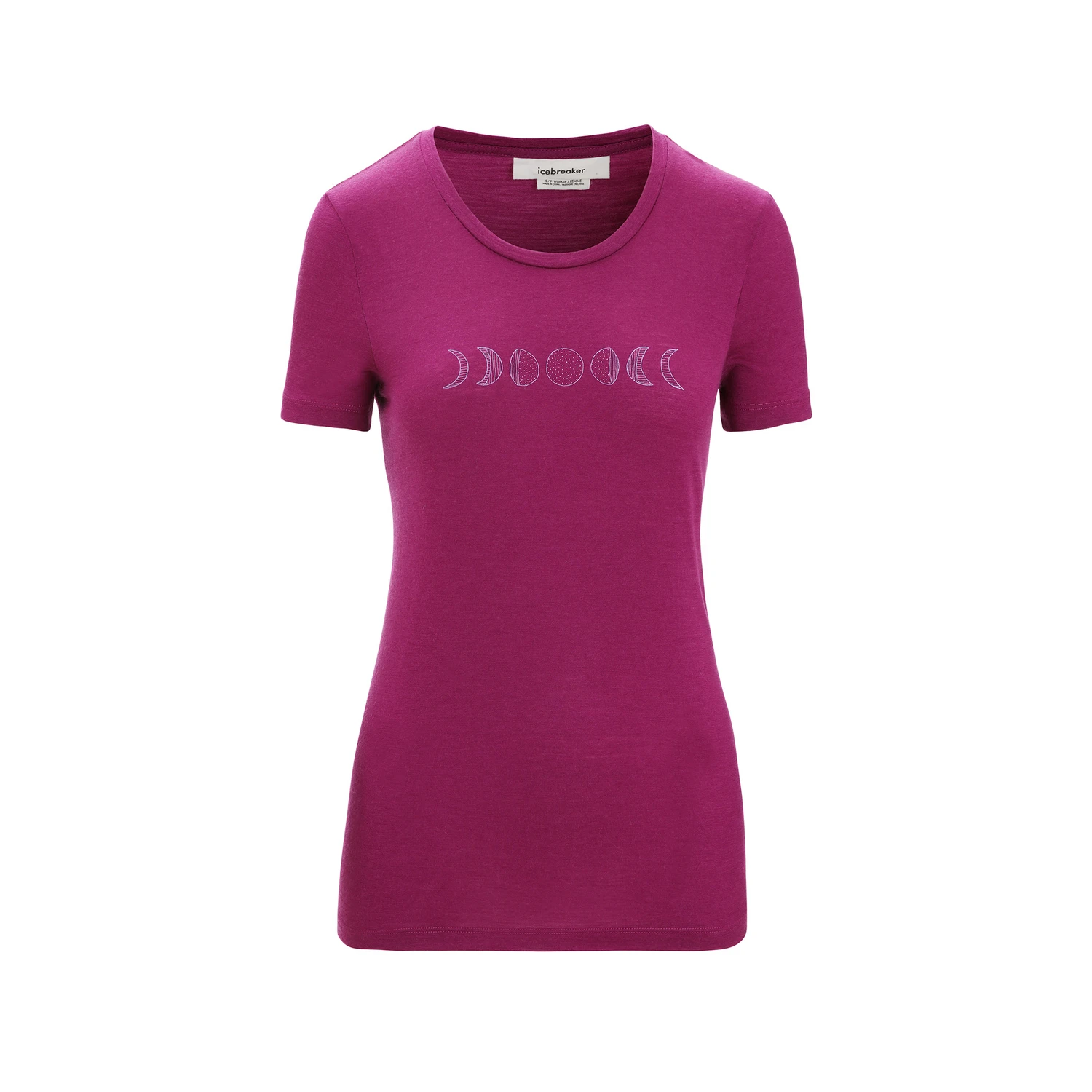 Icebreaker W Tech Lite II SS Tee Moon Phase Damen T-Shirt 1 Icebreaker W Tech Lite II SS Tee Moon Phase Damen T-Shirt