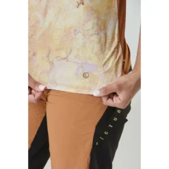 Picture Organic Clothing ICE FLOW PRINTED TECH TEE Damen Fahrradshirt -Tentree shop 386709 11 0 pic5