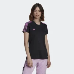 Adidas Training T-Shirt Tiro - Schwarz/Pink Damen -Tentree shop 3e0325db0a53