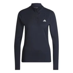 Adidas Trainingsshirt Techfit 1/4 Reißverschluss - Legend Ink/Weiß Damen