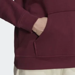 Adidas Originals Hoodie Essentials Fleece - Weinrot Damen -Tentree shop 42ff351a9794