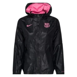 Nike Barcelona Lightweight Trainingsjacke - Schwarz/Pink Damen