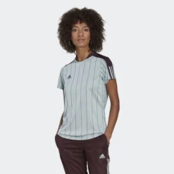 Adidas Training T-Shirt Tiro - Blau/Shadow Maroon Damen -Tentree shop 44b8a0fd22ec