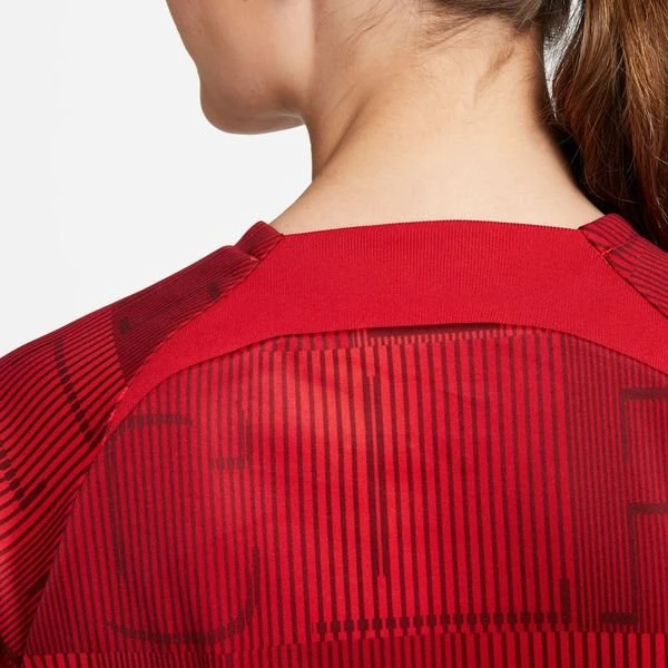 Nike Liverpool Training T-Shirt Dri-FIT Pre Match - Rot/Weiß Damen 5 Nike Liverpool Training T-Shirt Dri-FIT Pre Match - Rot/Weiß Damen – Bild 5