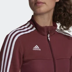 Adidas Track Jacke Tiro Winterized - Bordeaux/Weiß Damen -Tentree shop 4b99b17f3348