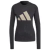 Adidas Training T-Shirt Langärmlige Oberteile Future Icons Winners 2.0 - Grau Damen