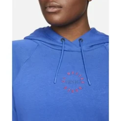 Nike Barcelona Hoodie NSW - Blau/Fireberry Damen -Tentree shop 4ebc15d9ced7
