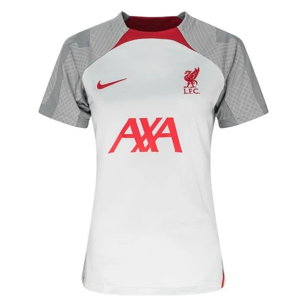 Nike Liverpool Training T-Shirt Dri-FIT Strike - Grau/Smoke Grau/Rot Damen 1 Nike Liverpool Training T-Shirt Dri-FIT Strike - Grau/Smoke Grau/Rot Damen