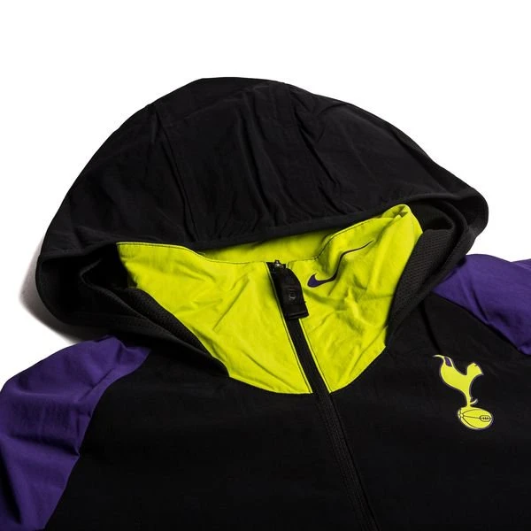 Nike Tottenham Jacke Dri-FIT - Schwarz/Lila/Gelb Damen 2 Nike Tottenham Jacke Dri-FIT - Schwarz/Lila/Gelb Damen – Bild 2
