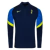 Nike Tottenham Trainingsshirt Dri-FIT Strike Drill - Navy/Signal Blue/Neongrün Damen