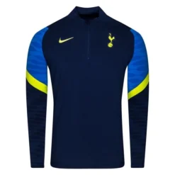 Nike Tottenham Trainingsshirt Dri-FIT Strike Drill - Navy/Signal Blue/Neongrün Damen
