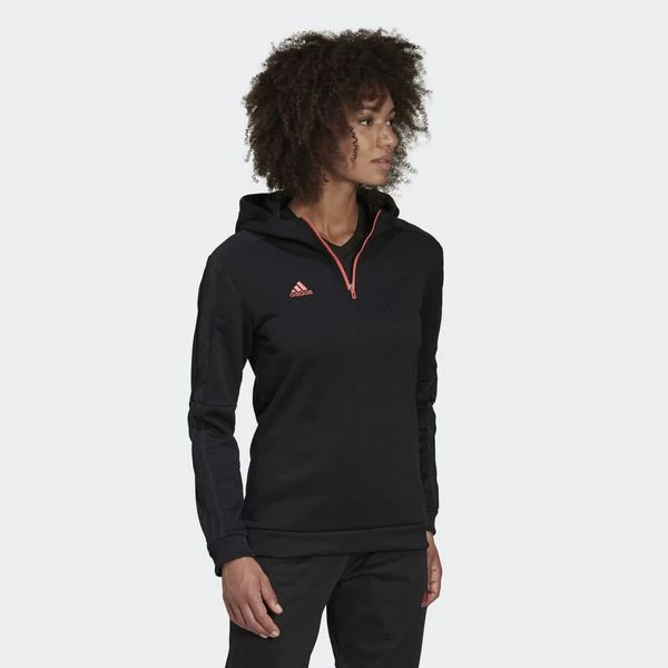 Adidas Hoodie Tiro - Schwarz Damen 2 Adidas Hoodie Tiro - Schwarz Damen – Bild 2