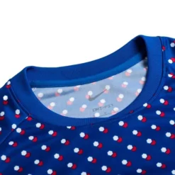 Nike Frankreich Training T-Shirt Dri-FIT Pre Match Frauen EM 2022 - Blau/Weiß Damen -Tentree shop 56d4426dcb2c