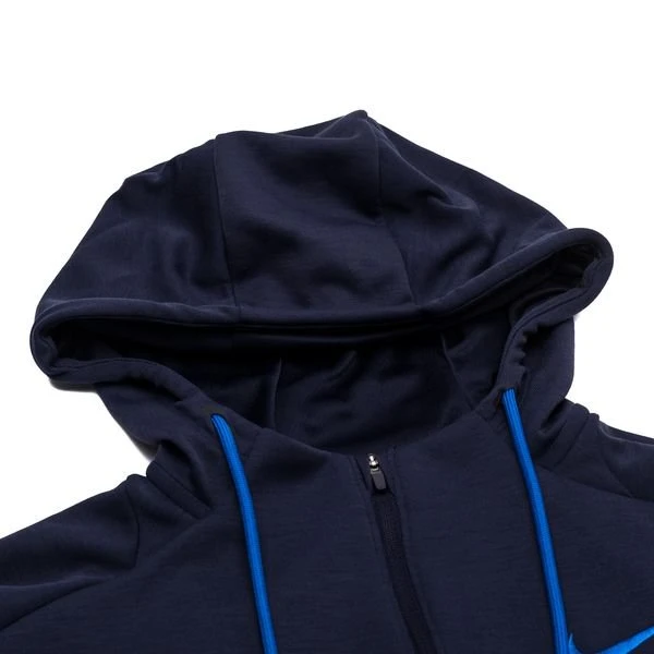 Nike Frankreich Hoodie Dri-FIT Travel Frauen EM 2022 - Blau/Blau Damen 3 Nike Frankreich Hoodie Dri-FIT Travel Frauen EM 2022 - Blau/Blau Damen – Bild 3