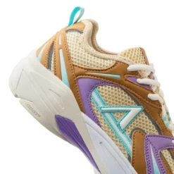 ARKK Sneaker Oserra Mesh S-SP - Braun/Grau/Türkis/Lila Damen -Tentree shop 58faa53e218e