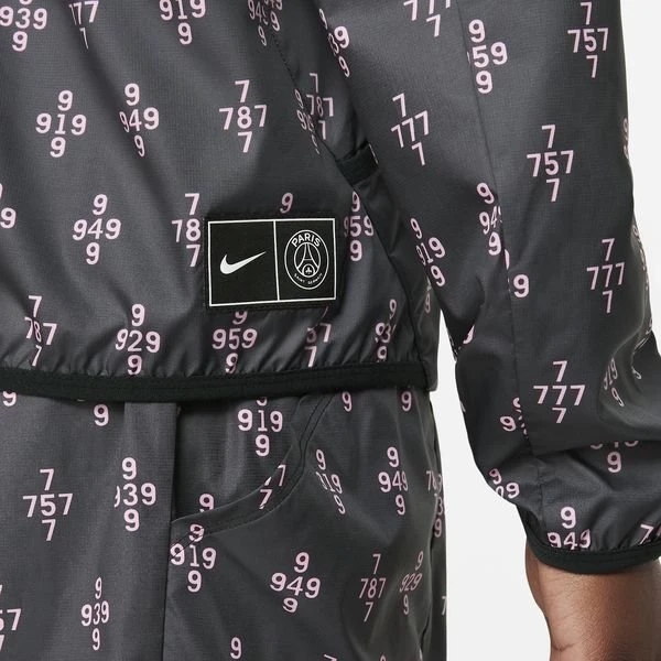 Nike Paris Saint-Germain Jacke Dri-FIT - Schwarz/Pink/Weiß Damen 6 Nike Paris Saint-Germain Jacke Dri-FIT - Schwarz/Pink/Weiß Damen – Bild 6