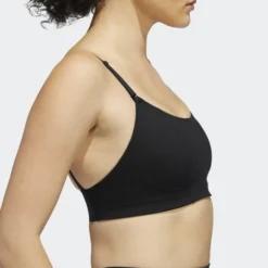 Adidas Sport BH Yoga Studio Light Support - Schwarz Damen -Tentree shop 5c64cd1dbe35